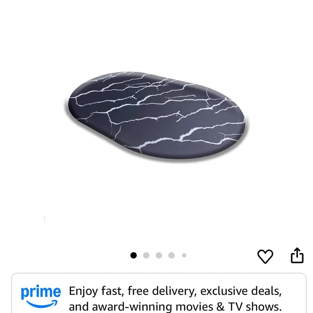 Quick Dry Marble Pattern Bath Mat - Absorbent Memory Foam Bathroom Rug
